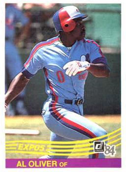 #177 Al Oliver - Montreal Expos - 1984 Donruss Baseball
