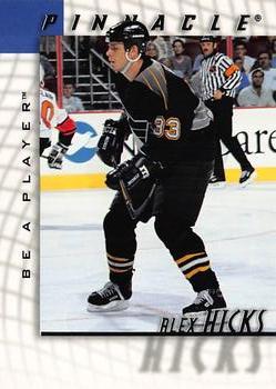 #177 Alex Hicks - Pittsburgh Penguins - 1997-98 Pinnacle Be a Player Hockey