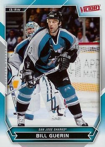 #177 Bill Guerin - San Jose Sharks - 2007-08 Upper Deck Victory Hockey