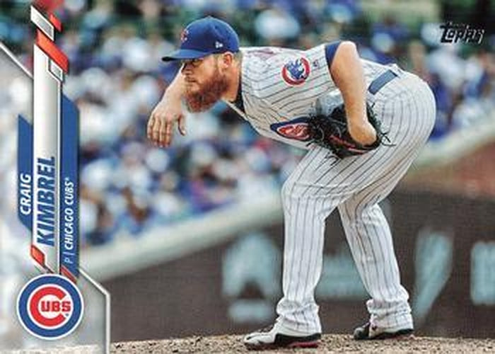 #177 Craig Kimbrel - Chicago Cubs - 2020 Topps Baseball