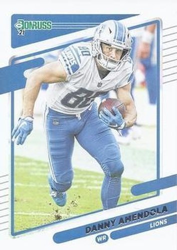 #177 Danny Amendola - Detroit Lions - 2021 Donruss Football