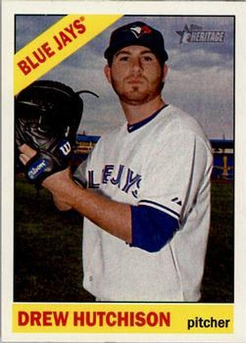 #177 Drew Hutchison - Toronto Blue Jays - 2015 Topps Heritage Baseball