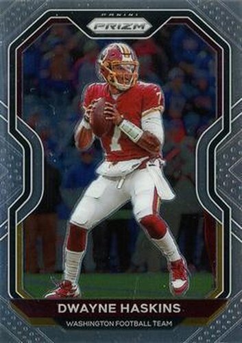 #177 Dwayne Haskins - Washington Football Team - 2020 Panini Prizm Football