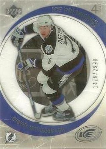 #177 Evgeny Artyukhin - Tampa Bay Lightning - 2005-06 Upper Deck Ice Hockey