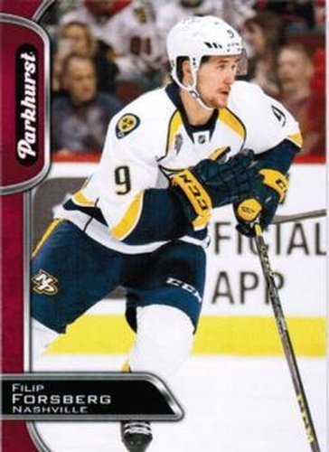 #177 Filip Forsberg - Nashville Predators - 2016-17 Parkhurst - Red Hockey