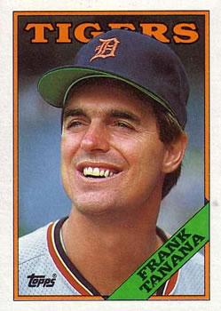 #177 Frank Tanana - Detroit Tigers - 1988 Topps Baseball