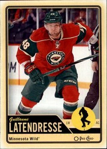 #177 Guillaume Latendresse - Minnesota Wild - 2012-13 O-Pee-Chee Hockey