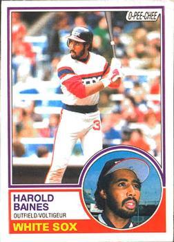 #177 Harold Baines - Chicago White Sox - 1983 O-Pee-Chee Baseball