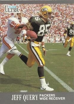 #177 Jeff Query - Green Bay Packers - 1991 Ultra Football