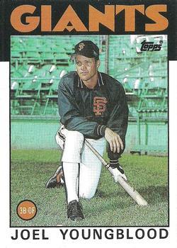 #177 Joel Youngblood - San Francisco Giants - 1986 Topps Baseball