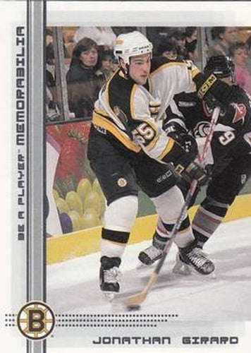 #177 Jonathan Girard - Boston Bruins - 2000-01 Be a Player Memorabilia Hockey