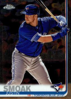 #177 Justin Smoak - Toronto Blue Jays - 2019 Topps Chrome Baseball
