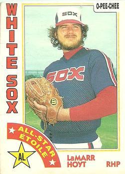 #177 LaMarr Hoyt - Chicago White Sox - 1984 O-Pee-Chee Baseball