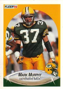 #177 Mark Murphy - Green Bay Packers - 1990 Fleer Football