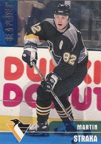 #177 Martin Straka - Pittsburgh Penguins - 1999-00 Be a Player Memorabilia Hockey