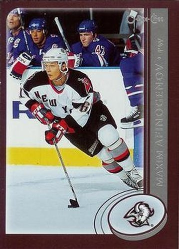 #177 Maxim Afinogenov - Buffalo Sabres - 2002-03 O-Pee-Chee Hockey