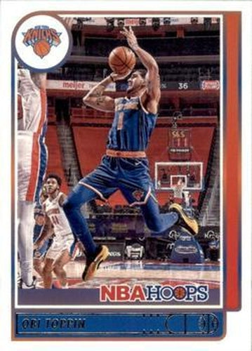 #177 Obi Toppin - New York Knicks - 2021-22 Hoops Basketball
