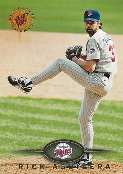 #177 Rick Aguilera - Minnesota Twins - 1995 Stadium Club Baseball