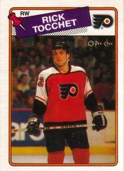 #177 Rick Tocchet - Philadelphia Flyers - 1988-89 O-Pee-Chee Hockey