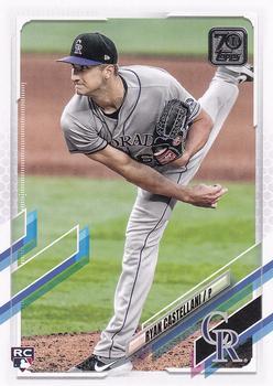 #177 Ryan Castellani - Colorado Rockies - 2021 Topps Baseball