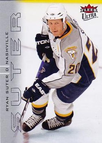 #177 Ryan Suter - Nashville Predators - 2009-10 Ultra Hockey