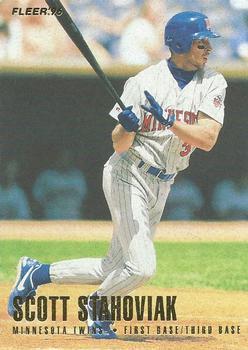 #177 Scott Stahoviak - Minnesota Twins - 1996 Fleer Baseball