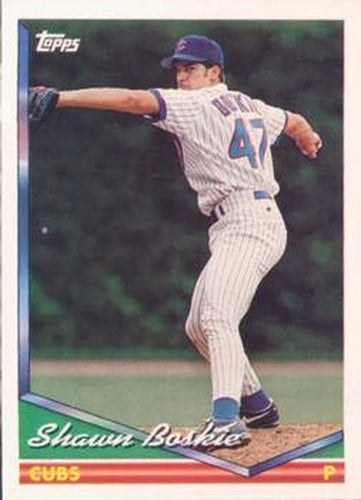 #177 Shawn Boskie - Chicago Cubs - 1994 Topps Baseball