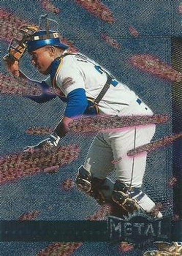 #177 Tony Eusebio - Houston Astros - 1996 Metal Universe Baseball
