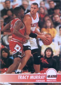 #177 Tracy Murray - Portland Trail Blazers - 1994-95 Hoops Basketball