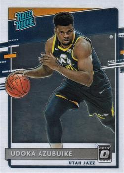 #177 Udoka Azubuike - Utah Jazz - 2020-21 Donruss Optic Basketball