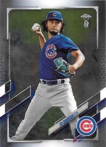 #177 Yu Darvish - Chicago Cubs - 2021 Topps Chrome Ben Baller Edition Baseball