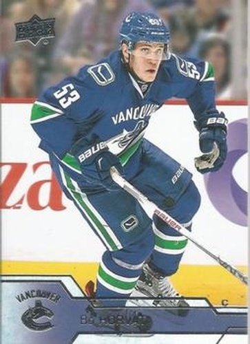 #177 Bo Horvat - Vancouver Canucks - 2016-17 Upper Deck Hockey