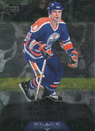 #177 Mark Messier - Edmonton Oilers - 2007-08 Upper Deck Black Diamond Hockey