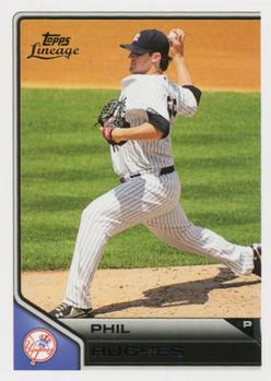 #177 Phil Hughes - New York Yankees - 2011 Topps Lineage Baseball