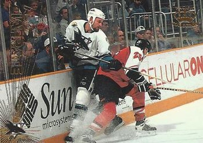 #177 Al Iafrate - San Jose Sharks - 1997-98 Pacific Crown Hockey