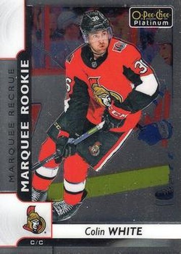 #177 Colin White - Ottawa Senators - 2017-18 O-Pee-Chee Platinum Hockey