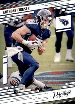 #177 Anthony Firkser - Tennessee Titans - 2021 Panini Prestige Football