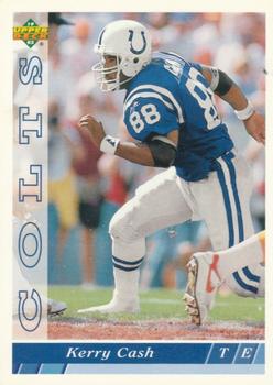 #177 Kerry Cash - Indianapolis Colts - 1993 Upper Deck Football