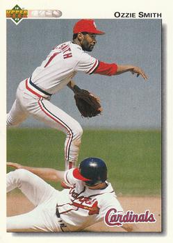 #177 Ozzie Smith - St. Louis Cardinals - 1992 Upper Deck Baseball