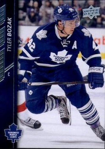 #177 Tyler Bozak - Toronto Maple Leafs - 2015-16 Upper Deck Hockey