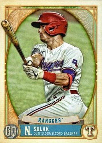 #177 Nick Solak - Texas Rangers - 2021 Topps Gypsy Queen Baseball