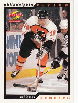 #177 Mikael Renberg - Philadelphia Flyers - 1996-97 Score Hockey