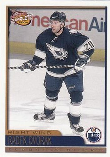 #177 Radek Dvorak - Edmonton Oilers - 2003-04 Pacific Complete Hockey