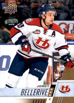 #177 Jordy Bellerive - Lethbridge Hurricanes - 2017-18 Upper Deck CHL Hockey