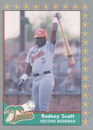 #177 Rodney Scott - West Palm Beach Tropics - 1990 Pacific Senior League Baseball