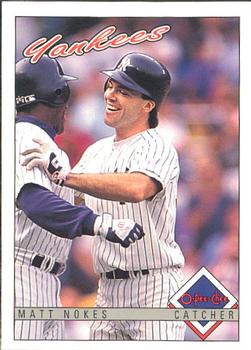 #177 Matt Nokes - New York Yankees - 1993 O-Pee-Chee Baseball