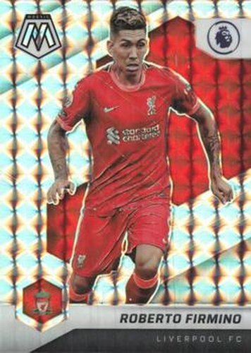 #177 Roberto Firmino - Liverpool - 2021-22 Panini Mosaic Premier League - Mosaic Soccer