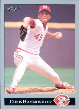#178 Chris Hammond - Cincinnati Reds - 1992 Leaf Baseball
