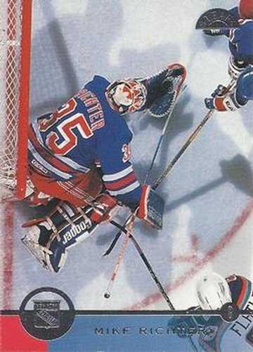 #178 Mike Richter - New York Rangers - 1996-97 Leaf Hockey