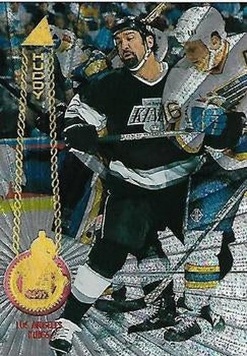 #178 Charlie Huddy - Los Angeles Kings - 1994-95 Pinnacle Hockey - Rink Collection